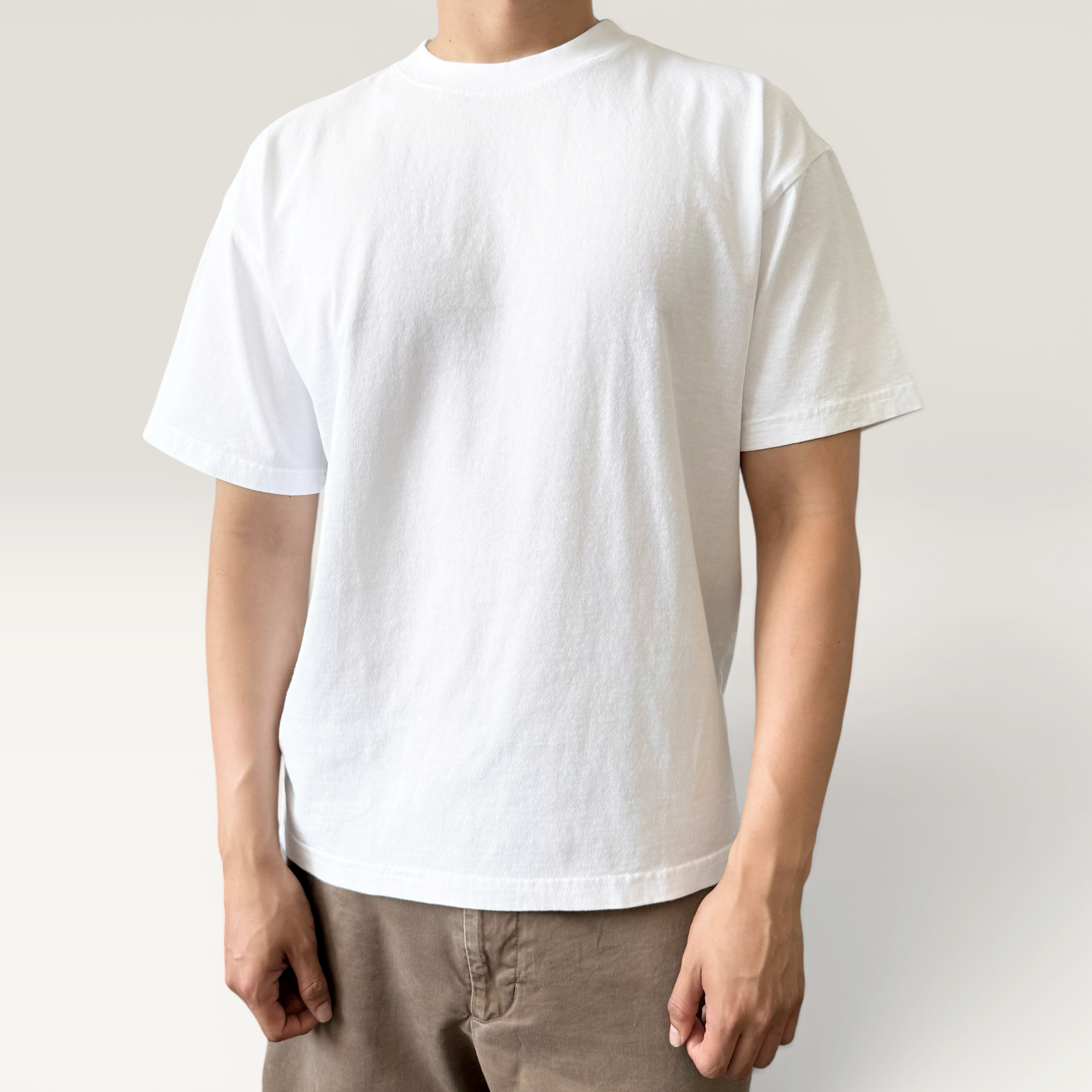 737 Heavyweight Tee (White) – 737 Blanks