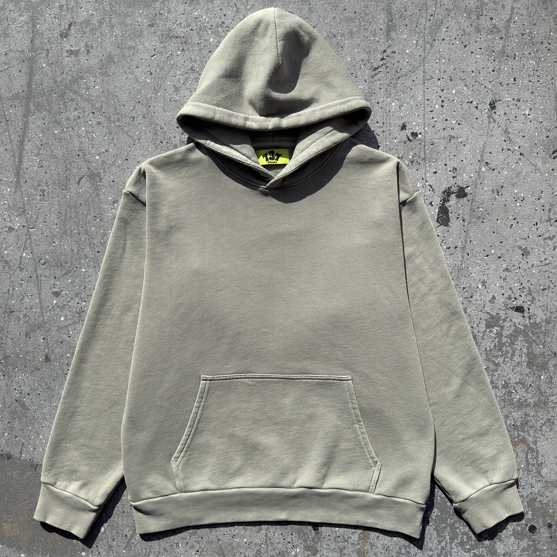737 Heavyweight Hoodie Light Olive